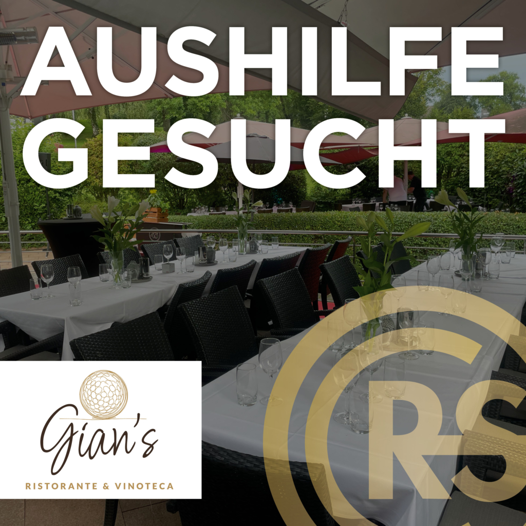AUSHILFE GESUCHT /// CLUB-GASTRONOMIE